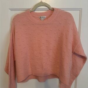 Miss Selfridge Pink Crew Neck Sweater